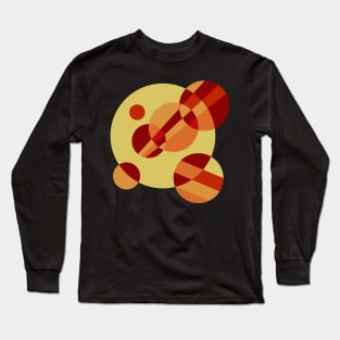 Abstract Circles Long Sleeve T-Shirt